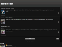 Tablet Screenshot of bestbreeder.blogspot.com