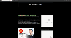Desktop Screenshot of bigtastronomy.blogspot.com