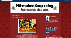 Desktop Screenshot of milwaukeecouponing.blogspot.com