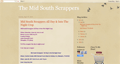 Desktop Screenshot of midsouthscrapperscropsnweekends.blogspot.com