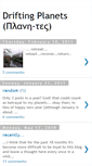 Mobile Screenshot of driftingplanets.blogspot.com