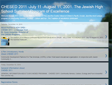 Tablet Screenshot of chesed-2011.blogspot.com