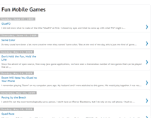 Tablet Screenshot of mobilegames4fun.blogspot.com