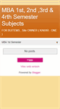Mobile Screenshot of mba-buitems.blogspot.com