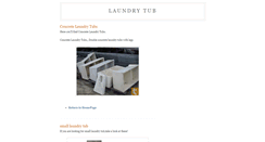 Desktop Screenshot of laundrytub.blogspot.com