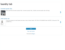Tablet Screenshot of laundrytub.blogspot.com