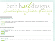 Tablet Screenshot of bethhartdesigns.blogspot.com