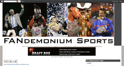 Desktop Screenshot of fandemoniumsports.blogspot.com