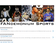 Tablet Screenshot of fandemoniumsports.blogspot.com