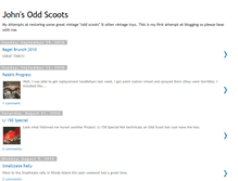 Tablet Screenshot of oddscoots.blogspot.com