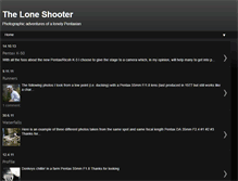 Tablet Screenshot of loneshooter.blogspot.com