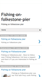 Mobile Screenshot of fishing-on-folkestone-pier.blogspot.com