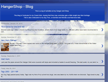 Tablet Screenshot of hangershop.blogspot.com