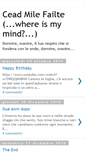 Mobile Screenshot of hiraeth-ceadmilefailte.blogspot.com