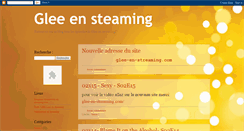 Desktop Screenshot of glee-steaming.blogspot.com