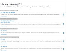 Tablet Screenshot of librarylearning21.blogspot.com