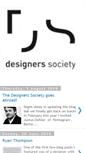 Mobile Screenshot of designerssociety.blogspot.com