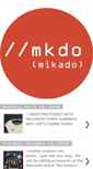 Mobile Screenshot of mikado-accessories.blogspot.com