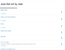 Tablet Screenshot of jadesdollart.blogspot.com