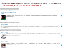 Tablet Screenshot of ccoopazysolidaridad.blogspot.com