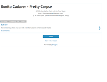 Tablet Screenshot of bonitocadaver-prettycorpse.blogspot.com