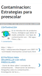 Mobile Screenshot of contaminacionpreescolar.blogspot.com