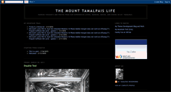 Desktop Screenshot of mymountaintrail.blogspot.com