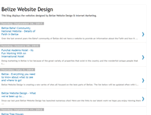 Tablet Screenshot of belize-website-design.blogspot.com