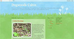 Desktop Screenshot of dogwoodscabin.blogspot.com