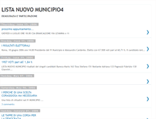 Tablet Screenshot of listanuovomunicipioquarto.blogspot.com