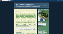 Desktop Screenshot of latraducciones.blogspot.com