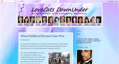 Desktop Screenshot of lovecatsdownunder.blogspot.com