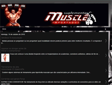 Tablet Screenshot of musclesuplementosimportados.blogspot.com