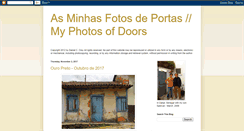 Desktop Screenshot of minhasportas.blogspot.com