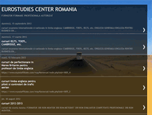 Tablet Screenshot of eurostudiescenter.blogspot.com