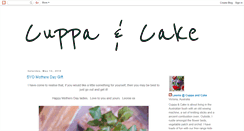 Desktop Screenshot of cuppaandcake.blogspot.com