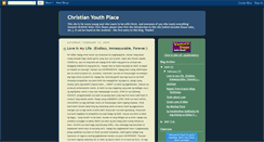 Desktop Screenshot of christianyouthplace.blogspot.com