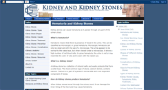 Desktop Screenshot of kidney-and-kidney-stones.blogspot.com