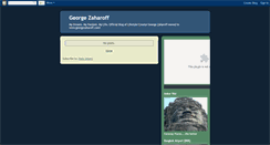 Desktop Screenshot of georgezaharoff.blogspot.com
