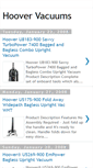 Mobile Screenshot of hoovervacuums.blogspot.com