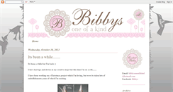 Desktop Screenshot of bibbysoneofakind.blogspot.com