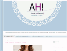 Tablet Screenshot of ahmoda-catalogo.blogspot.com