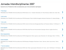 Tablet Screenshot of jornadas2007stsi.blogspot.com