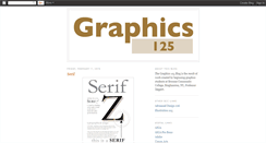 Desktop Screenshot of graphics125.blogspot.com