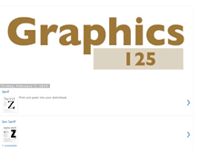Tablet Screenshot of graphics125.blogspot.com