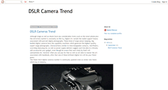 Desktop Screenshot of dslrcameratrend.blogspot.com