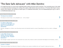 Tablet Screenshot of datesafe.blogspot.com