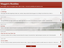 Tablet Screenshot of maggiesmuddles.blogspot.com