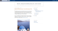 Desktop Screenshot of bestmediterraneancruises.blogspot.com