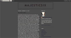 Desktop Screenshot of majesticsix.blogspot.com